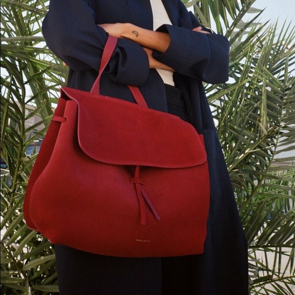 MANSUR GAVRIEL LADY BAG IN BURGUNDY LEATHER - Picture 6 of 8